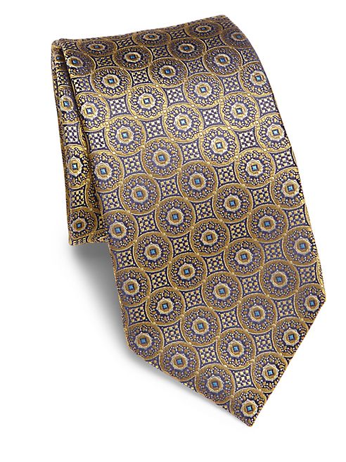 Canali - Medallion Silk Tie