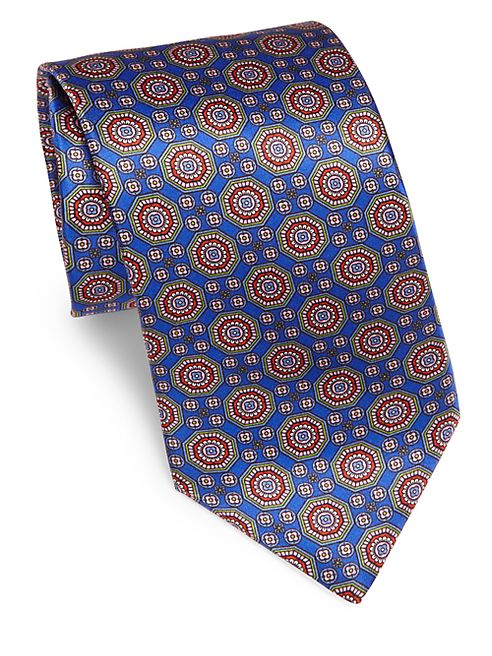 Canali - Printed Silk Tie