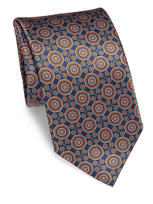 Canali - Hexagon Silk Tie