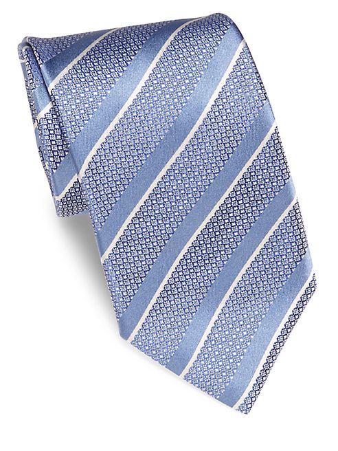 Canali - Striped Silk Tie