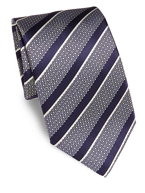 Canali - Textured Silk Tie