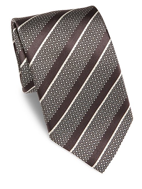 Canali - Striped Silk Tie