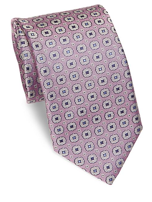 Canali - Medallion Silk Tie