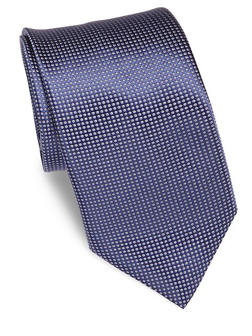 Canali - Dotted Silk Tie