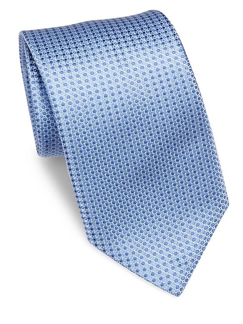 Canali - Dotted Silk Tie