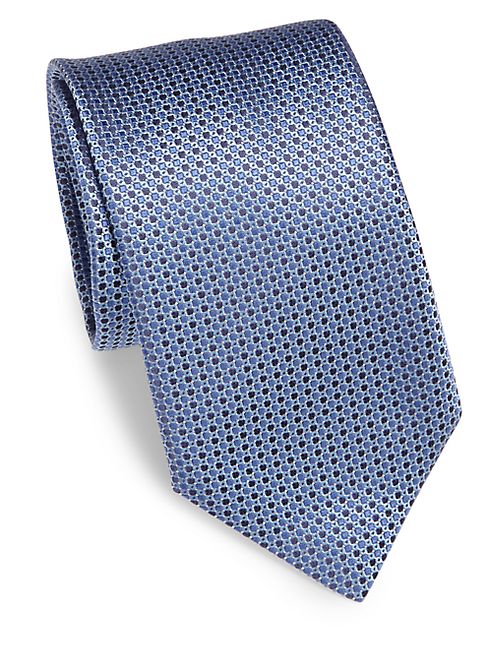 Canali - Dotted Silk Tie