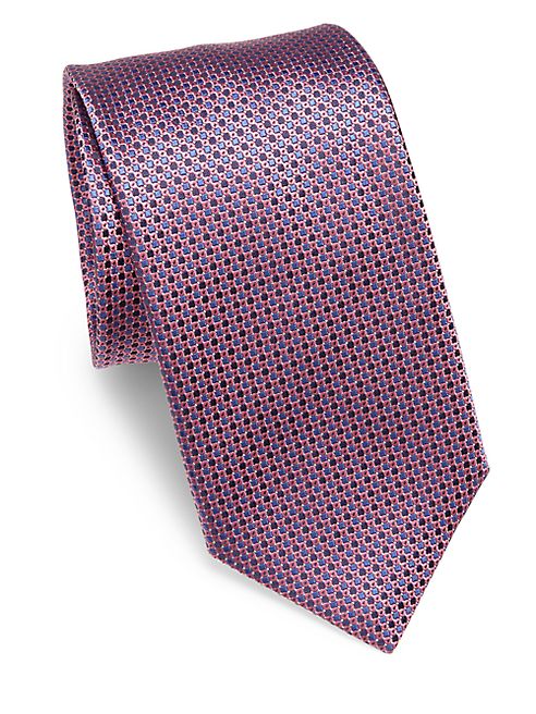 Canali - Dotted Silk Tie