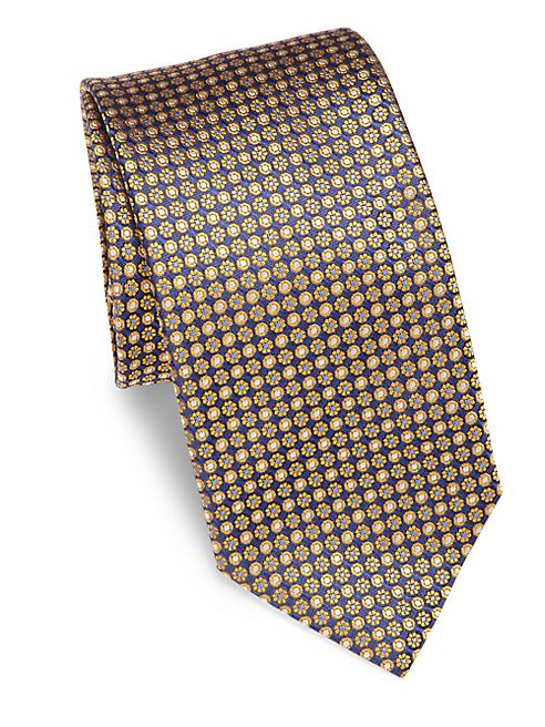 Canali - Geometric Silk Tie