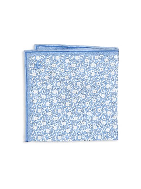 Canali - Floral Silk Pocket Square