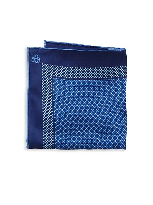 Canali - Dot Silk Pocket Square