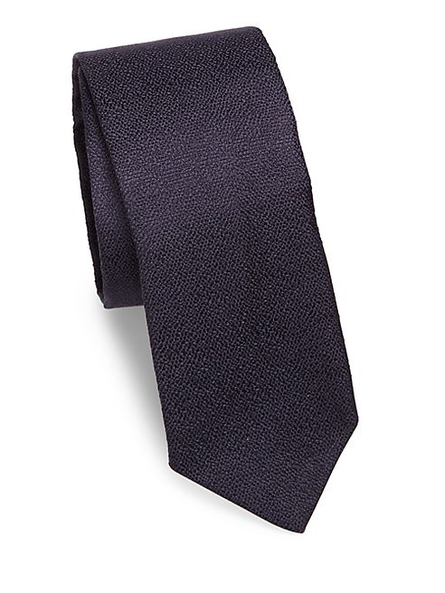 Canali - Textured Silk Tie