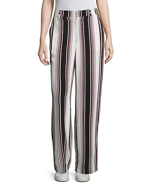 Splendid - Splendid Luxe Striped Silk Pants