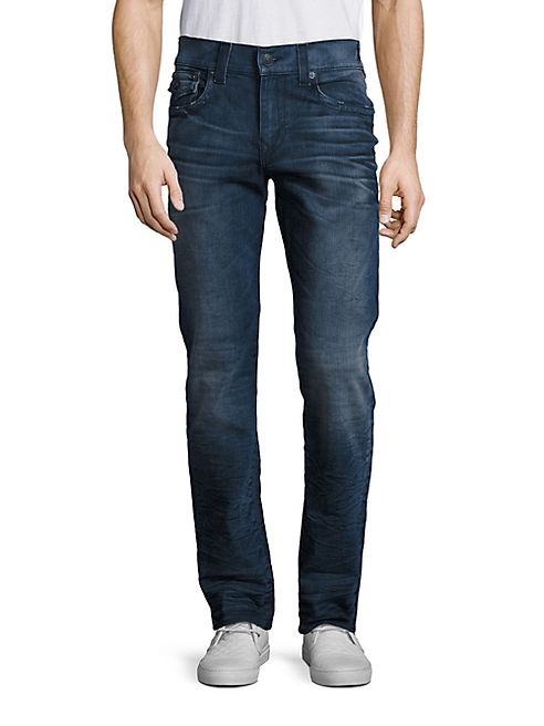 True Religion - Geno Straight Leg Jeans