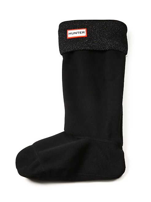 Hunter - Glitter Cuff Welly Socks