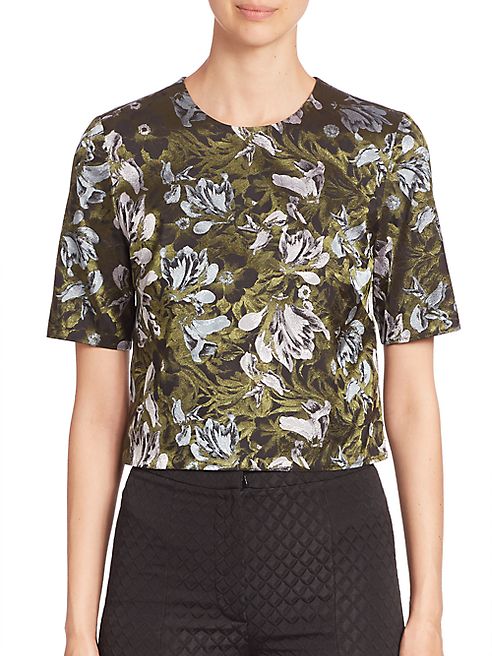 Erdem - Juana Short Sleeve Top