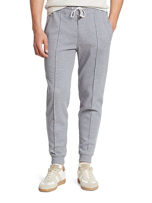 Brunello Cucinelli - Felpa Cotton Blend Heathered Sweatpants