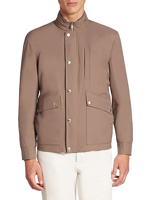 Brunello Cucinelli - Hooded Nylon Jacket