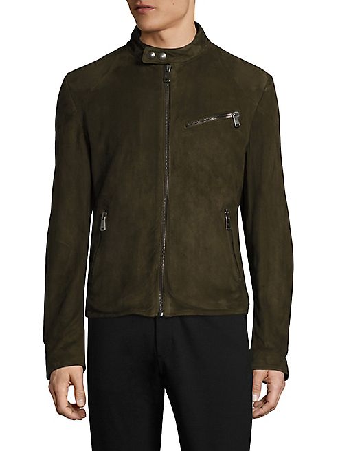 Ralph Lauren - Randall Suede Biker Jacket