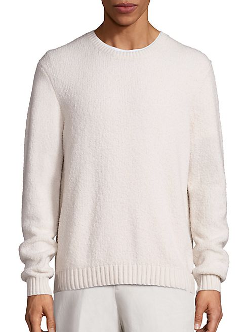 Vince - Wool Blend Textured Knit Sweater