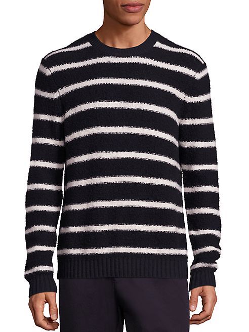 Vince - Wool Blend Textured Knit Sweater