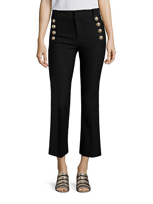 Derek Lam 10 Crosby - Cropped Flared Sailor Trousers