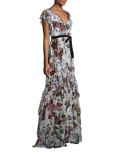 Erdem - Perry Printed Silk Dress