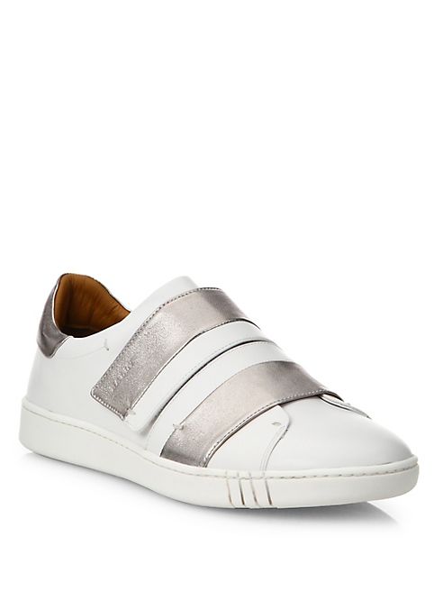 Bally - Willet Leather Grip-Tape Sneakers