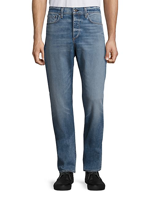 Rag & Bone - Acid Wash Slim Fit Jeans