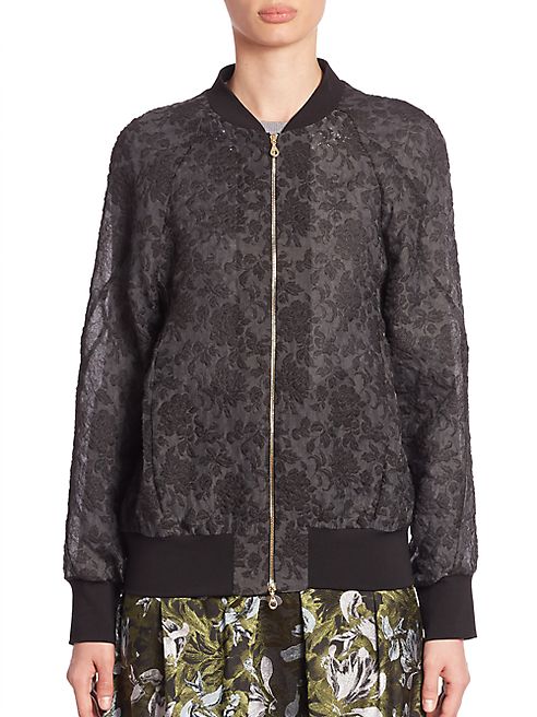 Erdem - Danni Bomber Jacket