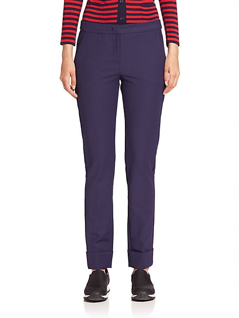 Armani Collezioni - Tech Stretch Cotton Pants