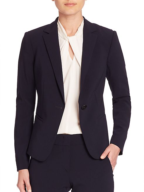 Armani Collezioni - One-Button Wool Jacket