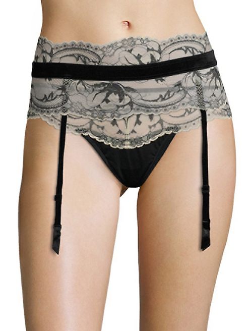 Calvin Klein Underwear - Embrace Velvet & Lace Garter