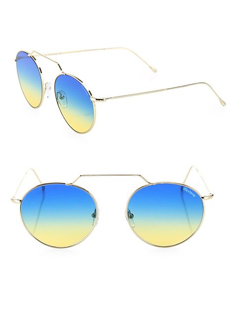 Illesteva - Wynwood III 55MM Aviator Sunglasses