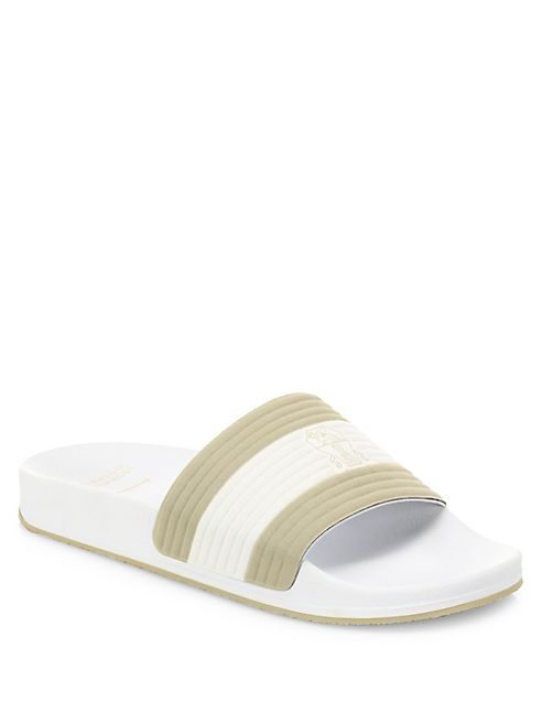 Brunello Cucinelli - Two-Tonal Quilted Slides