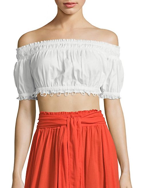 Apiece Apart - Oeste Off-The-Shoulder Top