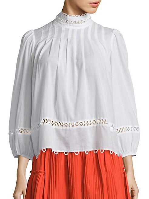 Apiece Apart - Tula High Neck Blouse