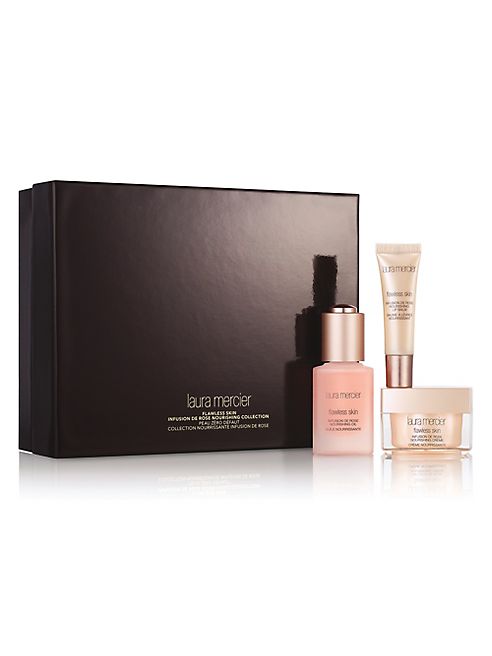 Laura Mercier - Infusion de Rose Nourishing Crème, Oil & Lip Balm Set