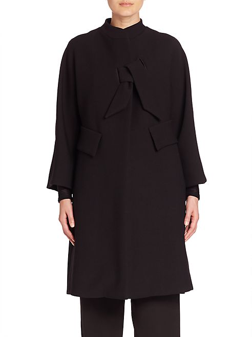 Armani Collezioni - Crepe Tie Coat