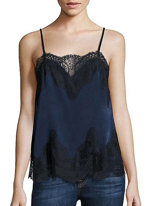 Alice + Olivia - Sondra Lace Trim Camisole