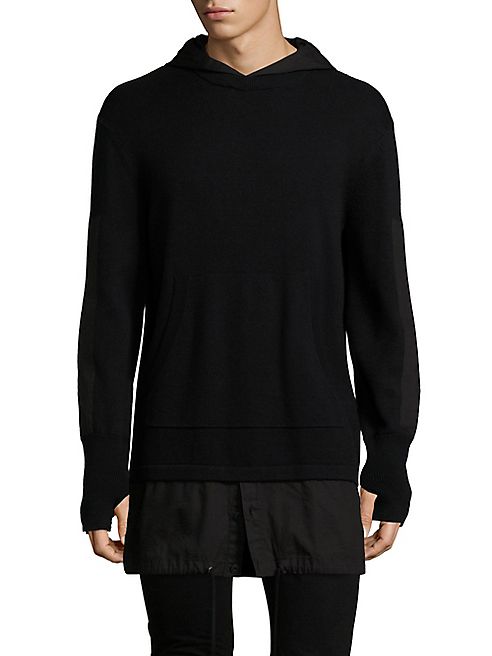 Helmut Lang - Trooper Merino Wool Hoodie