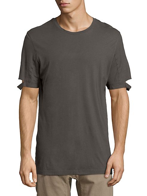 Helmut Lang - Solid Sleeve Cutout T-Shirt