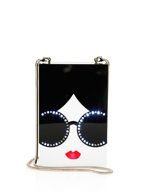 Alice + Olivia - Light Up Stace Box Clutch