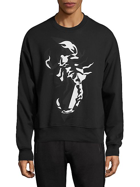 Diesel Black Gold - Scorpion Print Sweatshirt