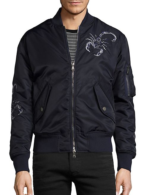 Diesel Black Gold - Scorpion Embroidered Jacket