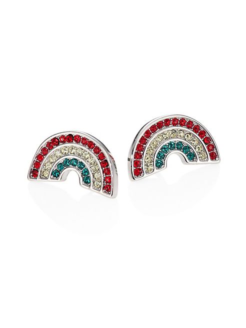 Marc Jacobs - Rainbow Crystal Stud Earrings