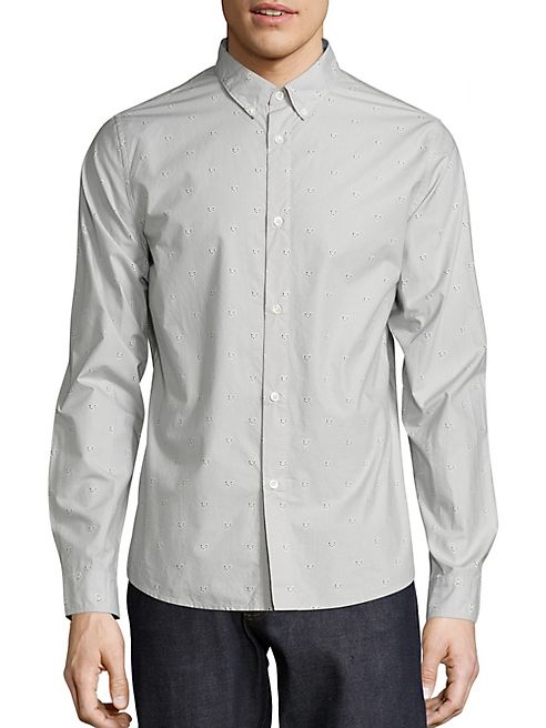 A.P.C. - Embroidered Cotton Shirt