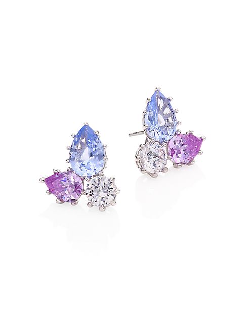 Eddie Borgo - Estate Pop Crystal Stud Earrings