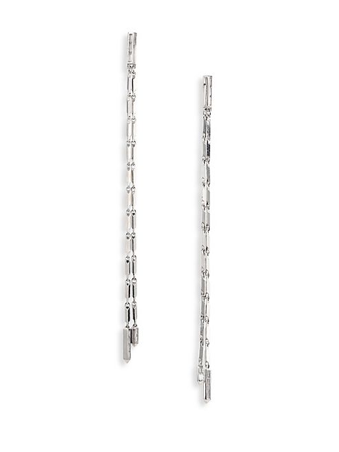 Eddie Borgo - Twill Chain Link Earrings