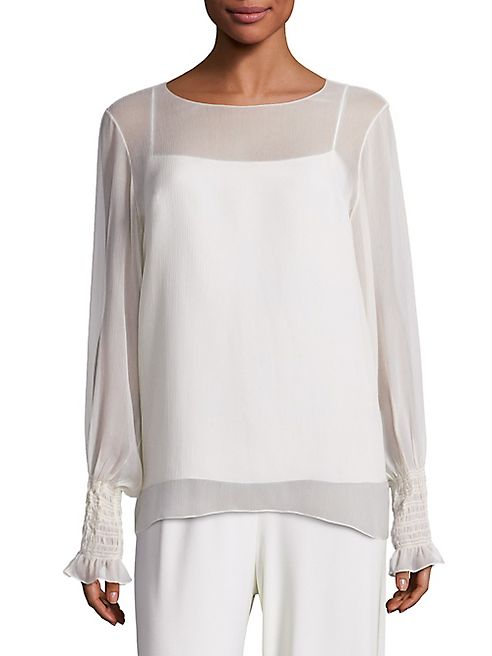 The Row - Laver Silk Top