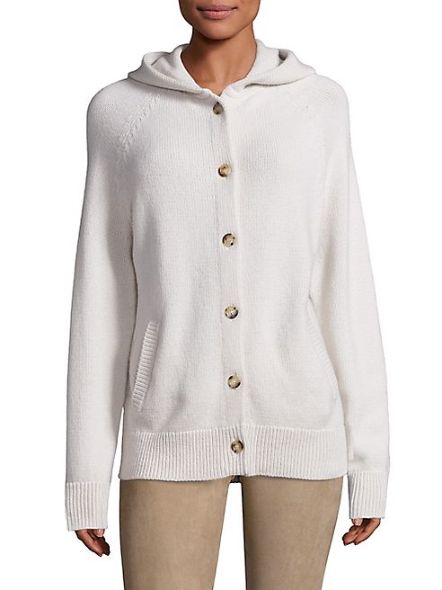 The Row - Runi Cashmere Hooded Cardigan